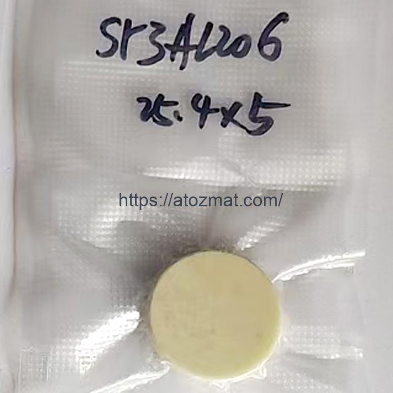 Strontium Aluminate Sputtering Targets (Sr3Al2O6 Sputtering Targets) | Sr3Al2O6-ST