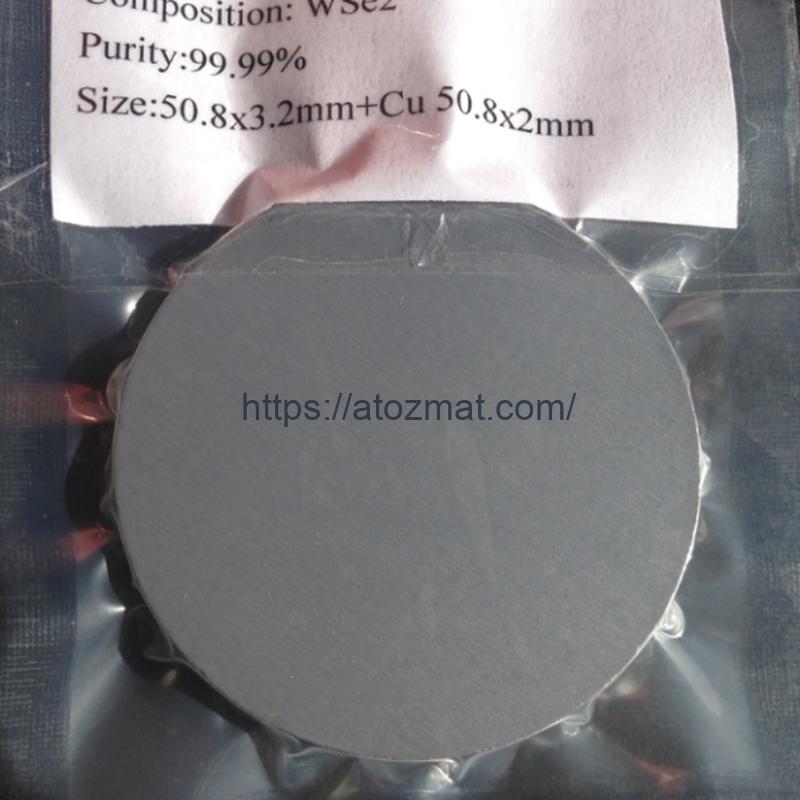 Tungsten Selenide Sputtering Targets (WSe2 Sputtering Targets) | WSe2-ST