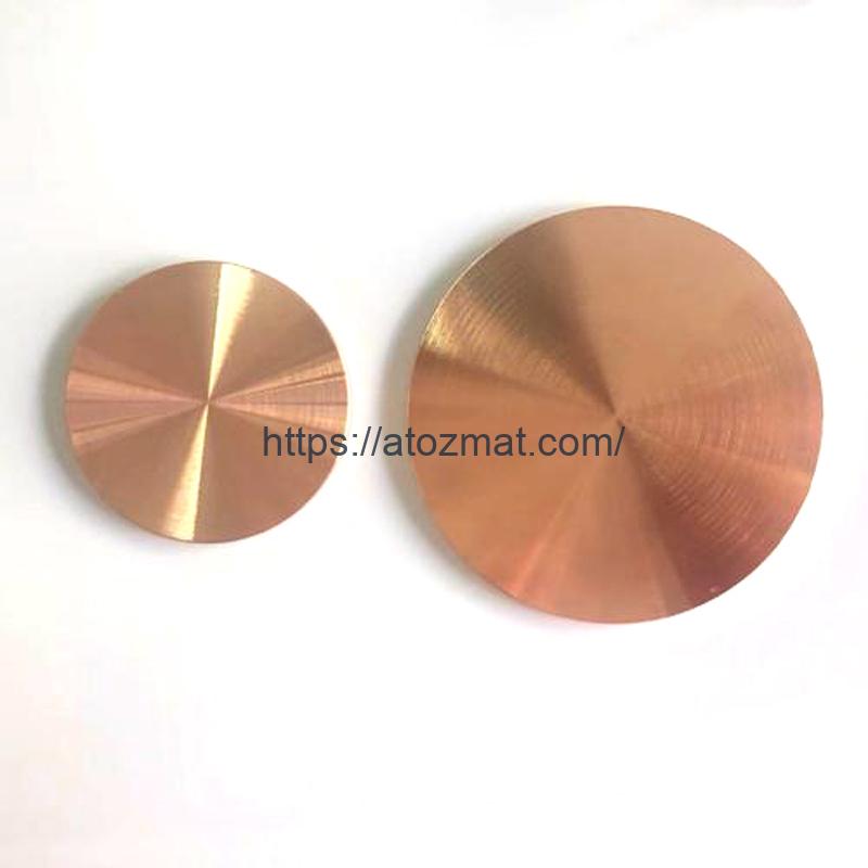 Zinc-Copper Alloy Sputtering Targets (Zn-Cu Sputtering Targets) | Zn-Cu-ST