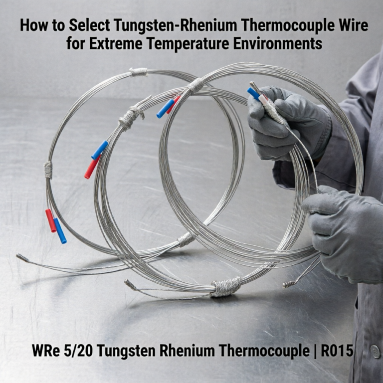 How to Select Tungsten-Rhenium Thermocouple Wire for Extreme Temperature Environments