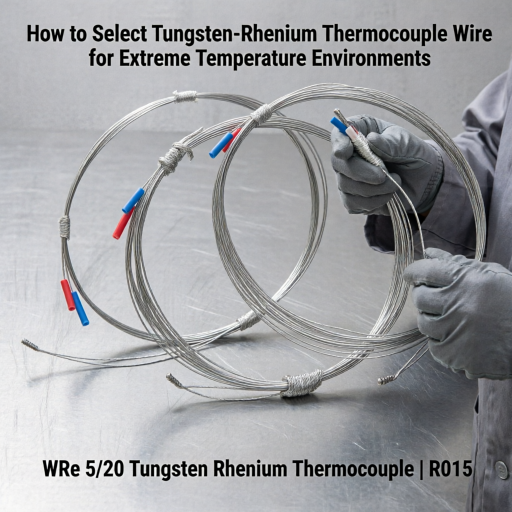 How to Select Tungsten-Rhenium Thermocouple Wire for Extreme Temperature Environments