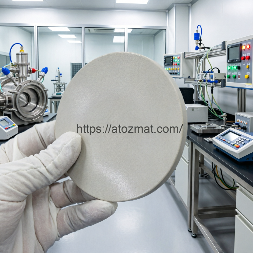 Aluminum Doped Zinc Oxide Sputtering Targets (Al2O3-ZnO Sputtering Targets) | AZO-ST research laboratory application scene