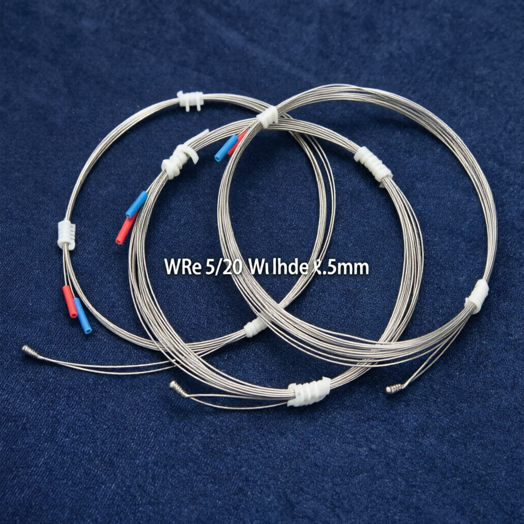 WRe 5/20 Tungsten Rhenium Thermocouple Wire | R015 product close-up