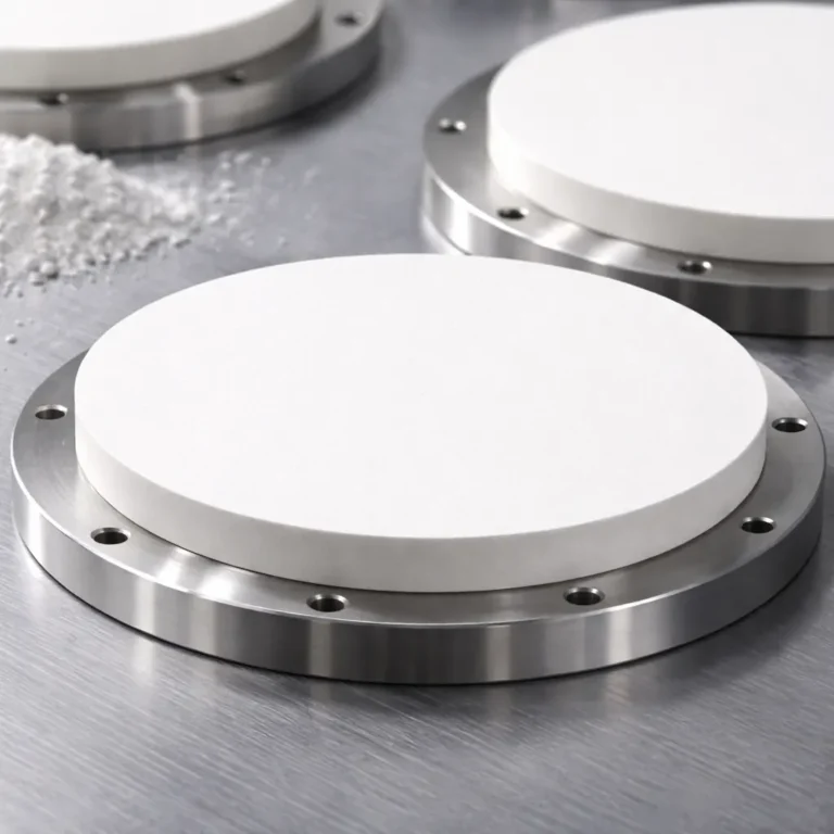 Hafnium Oxide Sputtering Targets (HfO2 Sputtering Targets) | HfO2-ST sputtering target surface and material detail